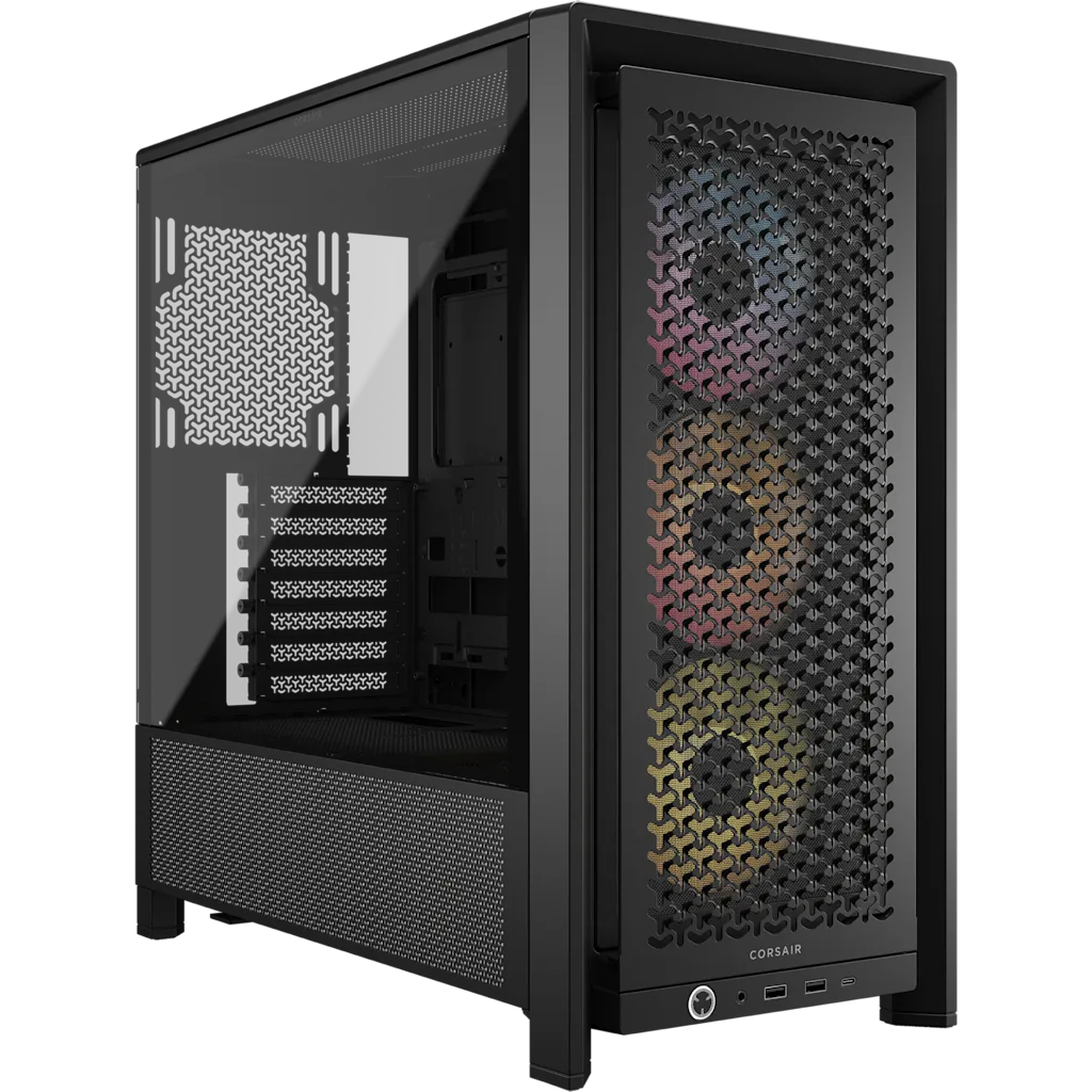 CORSAIR FRAME 4000D RS ARGB Mid-Tower PC Case — Black