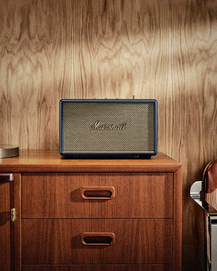 Marshall Acton III Bluetooth Home Speaker — Midnight Blue - Image 4